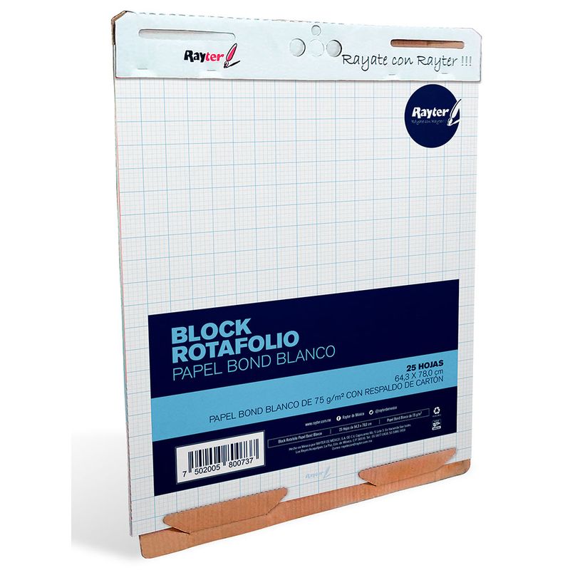 12097 - BLOCK PARA ROTAFOLIO C-7 C/25HJS 64 3X78CM