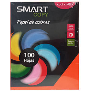 11056 - PAPEL CARTA NEON NARANJA 37K C/100HJS