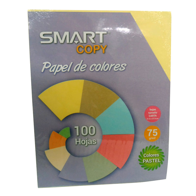 11133 - PAPEL CARTA PASTEL AMARILLO 37K C/100HJS