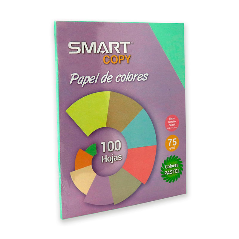 11404 - PAPEL CARTA PASTEL VERDE 37K C/100HJS