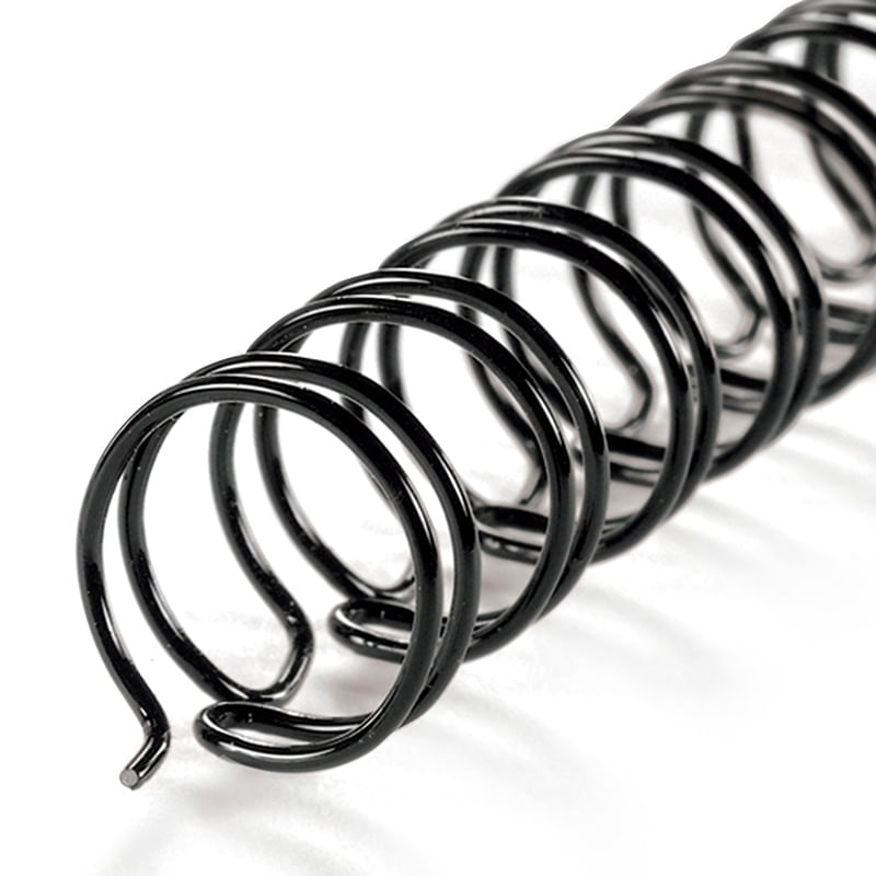 22305 - ARILLO METALICO 1 1/4" NEGRO 12PZAS TWIN LOOP