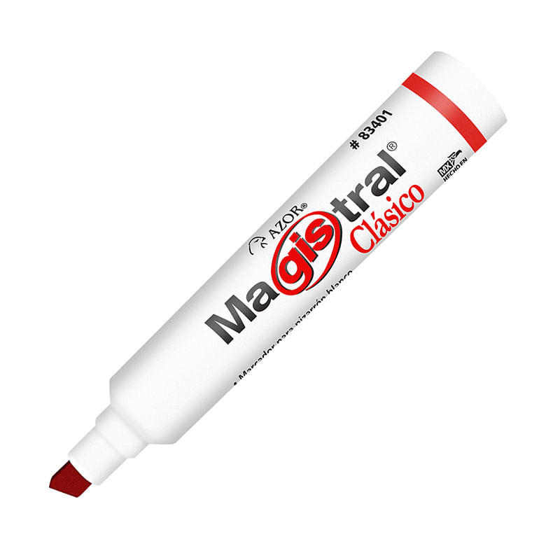 13705 - MARCADOR PARA PIZARRON ROJO MAGISTRAL