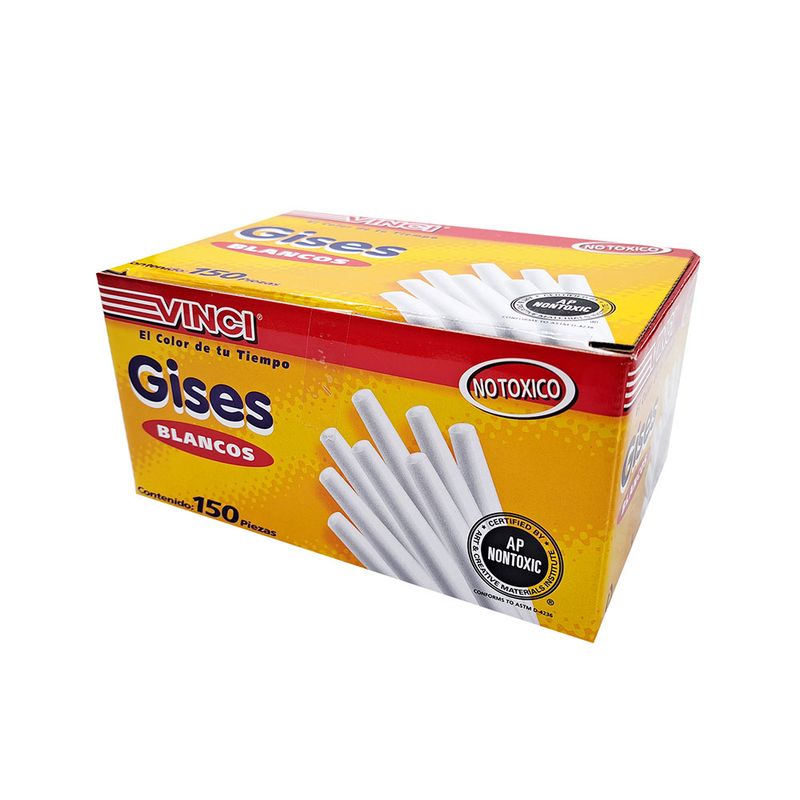 14348 - GIS BLANCO MOLDEADOS CAJA CON 150PZAS