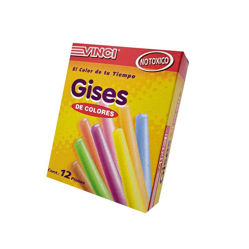 14352 - GIS COLORES MOLDEADOS CAJA CON 12PZAS