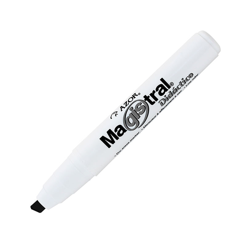 13741 - MARCADOR PARA PIZARRON NEGRO MAGISTRAL DIDACTICO