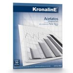 11159 - ACETATO CARTA C/50PZAS KRONALINE