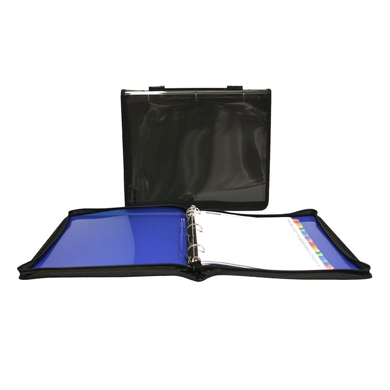 4442 - CARPETA PLASTICA CARTA CON CIERRE ASA COLORES