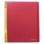 8642 - CARPETA CARTA CON 10 MICAS ROJO