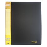 8684 - CARPETA CARTA CON 20 MICAS NEGRO SOLIDO