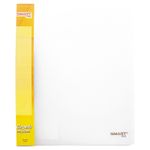 8810 - CARPETA PLASTICA CARTA CON PALANCA BLANCO TRANSPARENTE