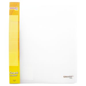 Carpeta Plastica Carta Con Palanca Blanco Transparente 22114