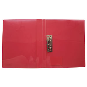 22320 - CARPETA PLASTICA CARTA CON PALANCA ROJO TRANSPARENTE