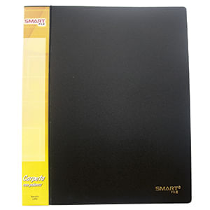 8817 - CARPETA PLASTICA CARTA CON PALANCA NEGRO