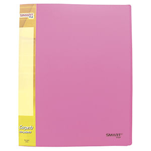 8823 - CARPETA PLASTICA CARTA CON PALANCA ROSA NEON
