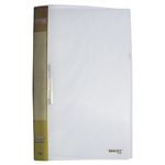 8833 - CARPETA PLASTICA OFICIO CON PALANCA CRISTAL TRANSPARENTE