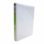 8567 - CARPETA ARILLO 1" OFICIO BLANCA CON VENTANA SAMSILL