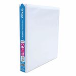 CARPETA ARILLO 1"  O BLANCA CON VENTANA OFIX