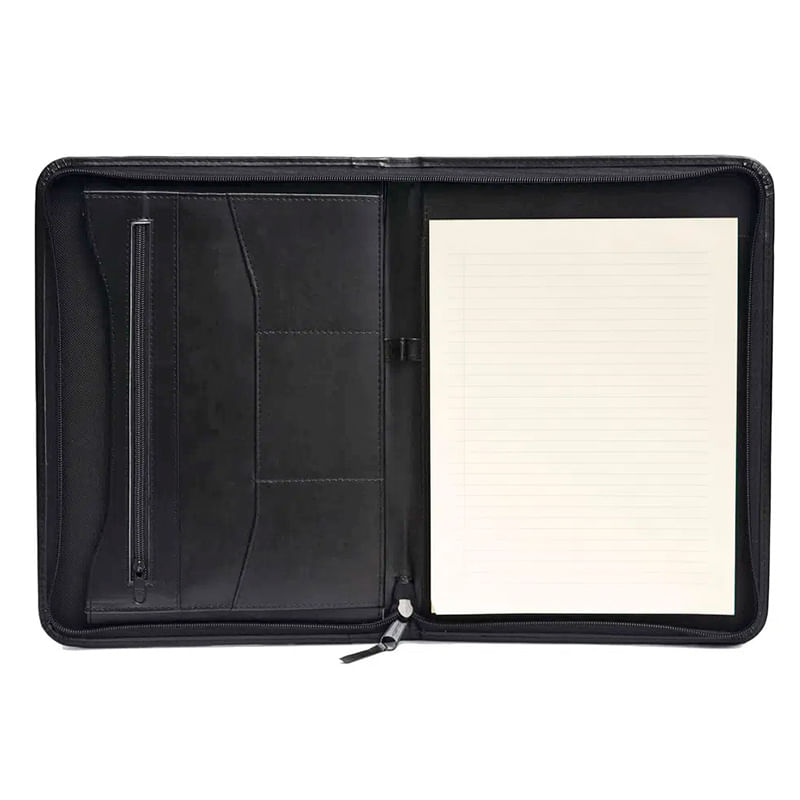 22361 - CARPETA EJECUTIVA CARTA CON CIERRE NEGRO