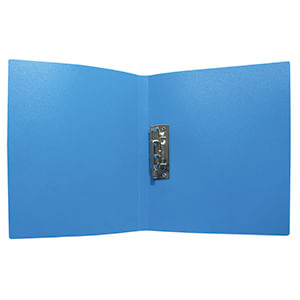 22365 - CARPETA PLASTICA CARTA CON PALANCA  AZUL CYAN