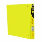 22367 - CARPETA ARILLO 1" O AMARILLO NEON CON VENTANA SAMSILL