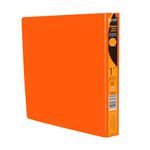 22368 - CARPETA ARILLO 1" O NARANJA NEON CON VENTANA SAMSILL