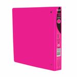 22369 - CARPETA ARILLO 1" O ROSA NEON CON VENTANA SAMSILL