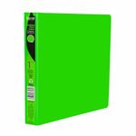 8566 - CARPETA ARILLO 1" O VERDE NEON CON VENTANA SAMSILL