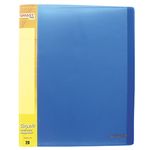 8649 - CARPETA CARTA CON 20 MICAS AZUL TRASP