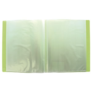 22383 - CARPETA CARTA CON 20 MICAS VRDE TRASP