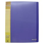 8697 - CARPETA CARTA CON 40 MICAS MORADO TRASP