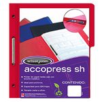 CARPETA ACCOPRESS CARTA CON BROCHE ROJO