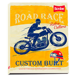 22410 - CARPETA CARTA 3ARG PASTA DURA MULTILINEA