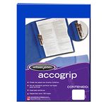 8447 - CARPETA ACCOGRIP OFICIO CON PALANCA  AZUL OSCURO