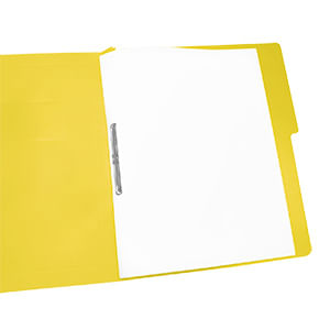 22441 - CARPETA ACCOPRESS OFICIO CON BROCHE AMARILLO