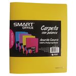 8776 - CARPETA PLASTICA CARTA CON PALANCA AMARILLO