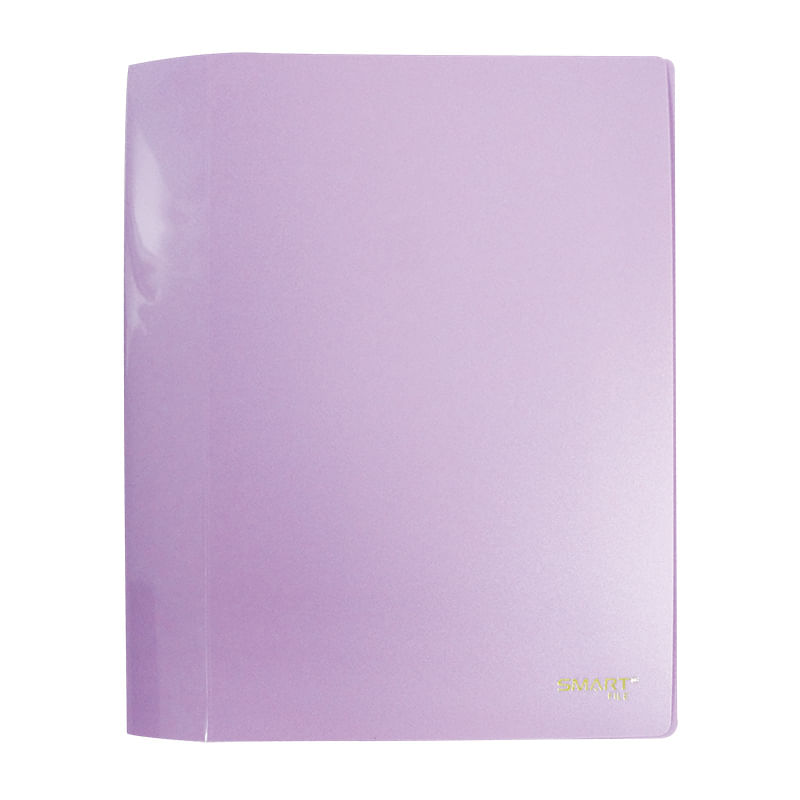 8679 - CARPETA CARTA CON 20 MICAS LILA PASTEL
