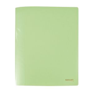 Carpeta Carta Con 20 Micas Verde Pastel 22513