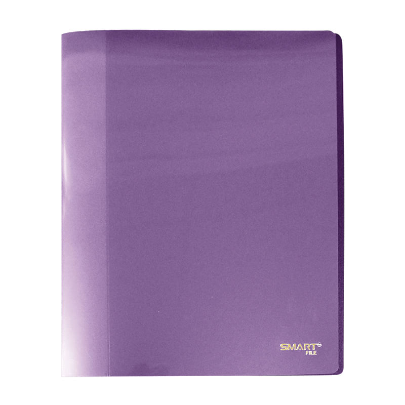 8681 - CARPETA CARTA CON 20 MICAS LILA SHINY