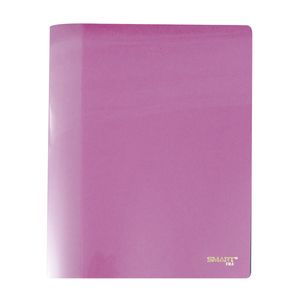 Carpeta Carta Con 20 Micas Rosa Shiny 22533