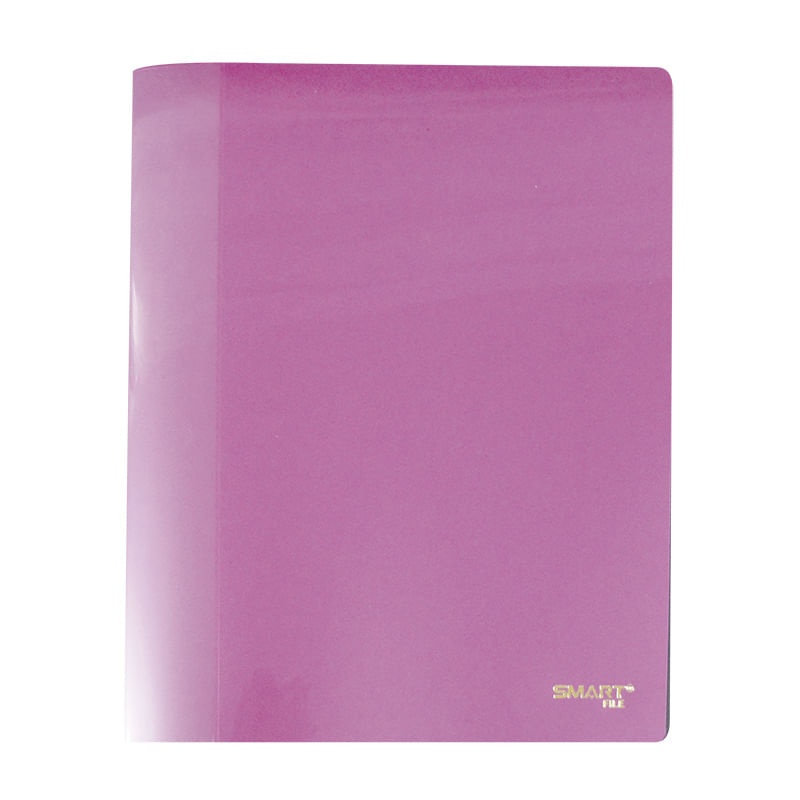 8689 - CARPETA CARTA CON 20 MICAS ROSA SHINY