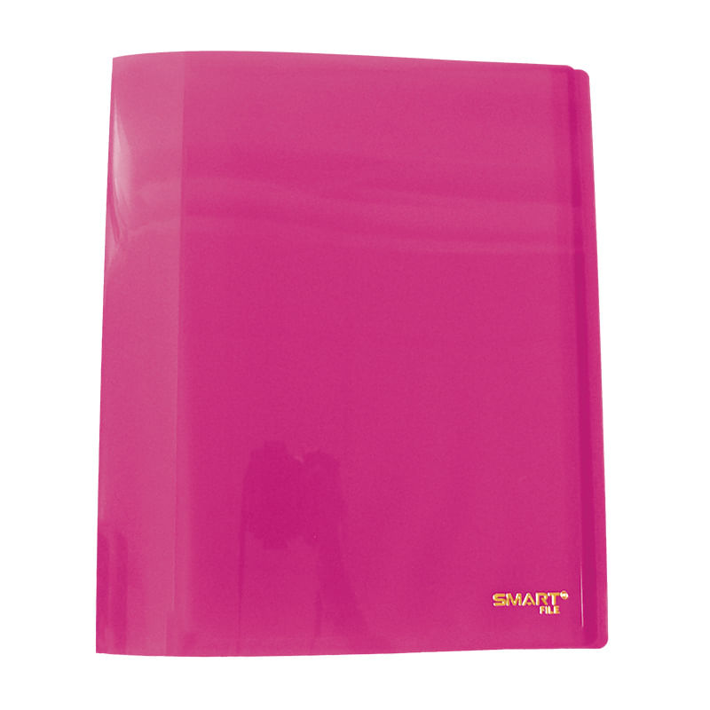 CARPETA CARTA CON 20 MICAS ROSA TRANS STYLE 22553