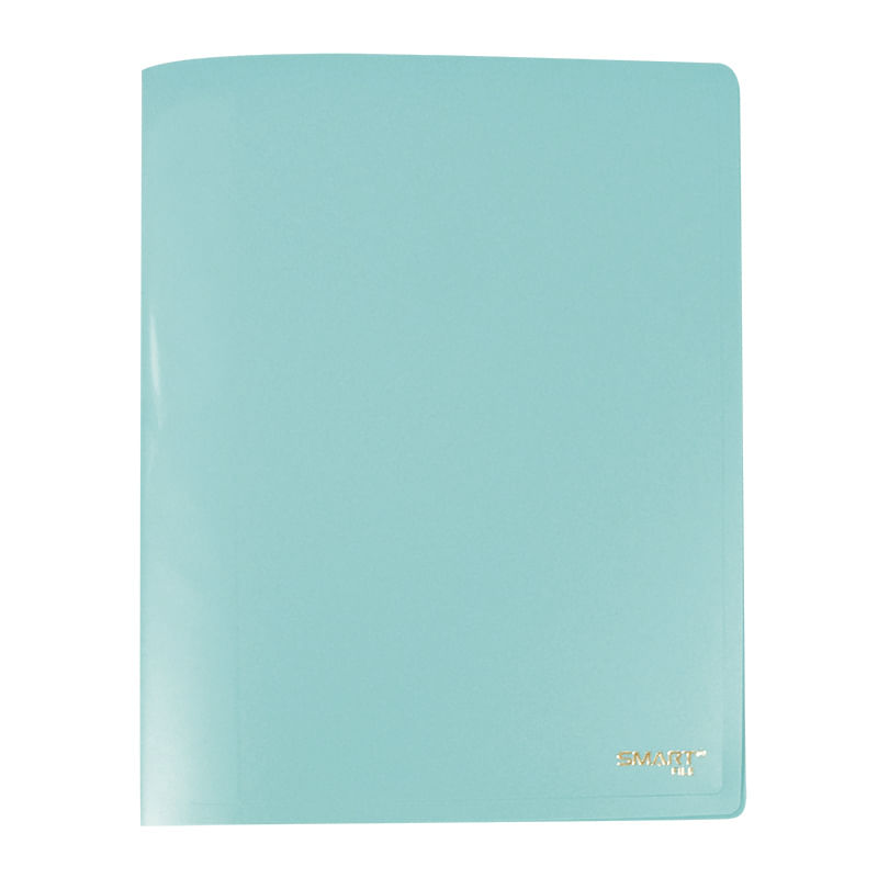 8806 - CARPETA PLASTICA CARTA CON PALANCA AZUL PASTEL