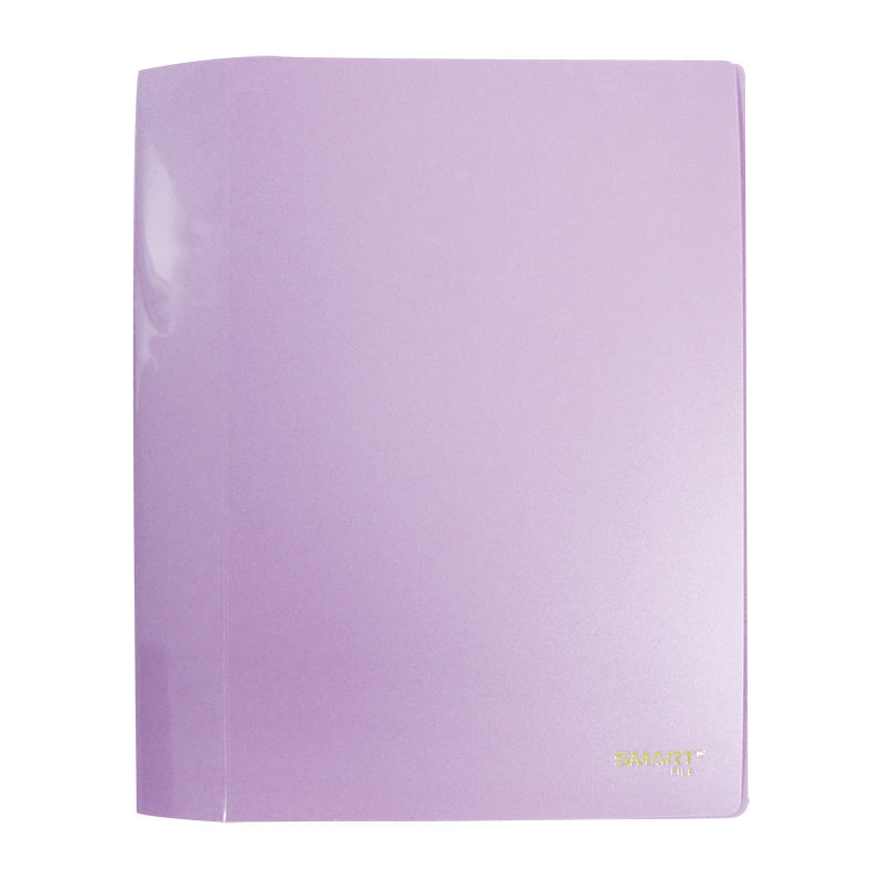 8813 - CARPETA PLASTICA CARTA CON PALANCA LILAPASTEL