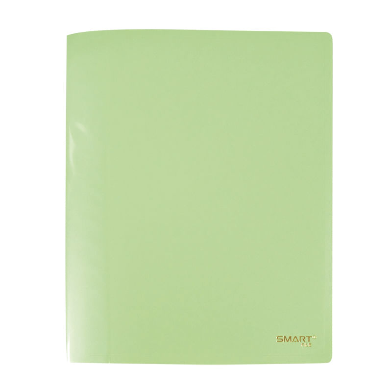 8828 - CARPETA PLASTICA CARTA CON PALANCA VERDE PASTEL