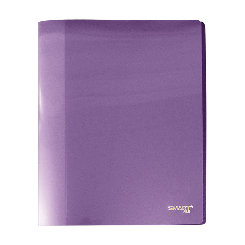 8815 - CARPETA PLASTICA CARTA CON PALANCA MORADO SHINY