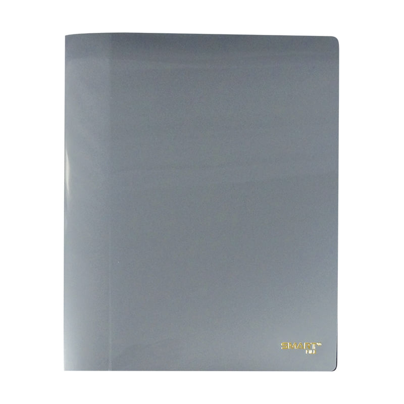 8819 - CARPETA PLASTICA CARTA CON PALANCA PLATA SHINY