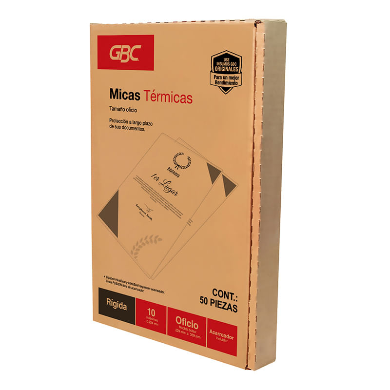 8795 - MICA TERMICA OFICIO CON 50PZAS (10 MLS)