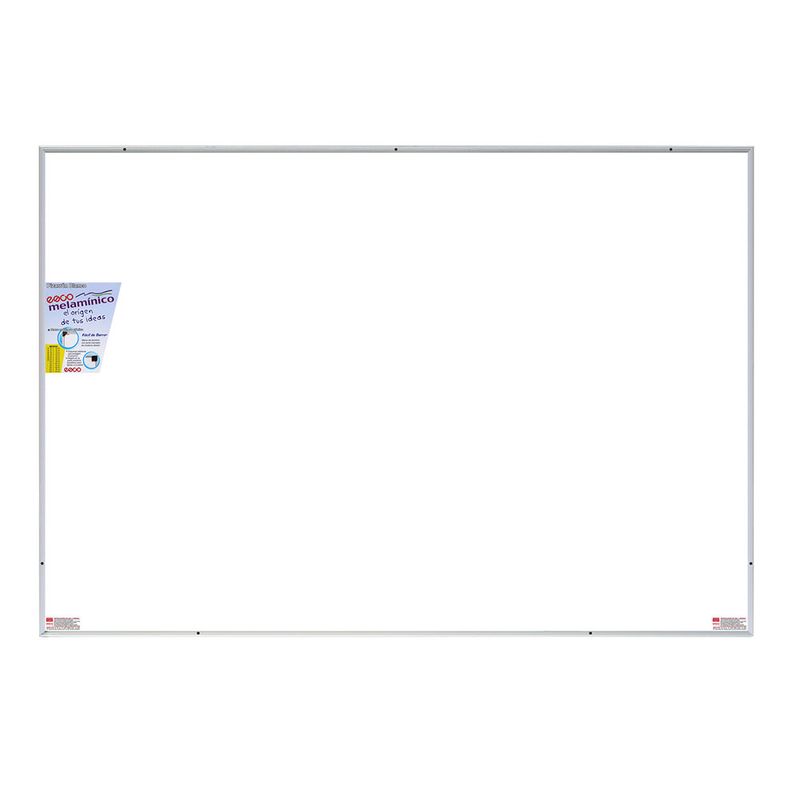 15173 - PIZARRON BLANCO 180X120 MARCO ALUMINIO