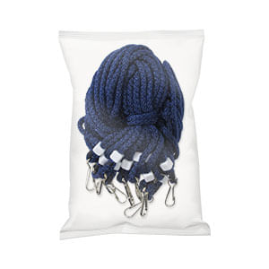 10947 - CORDON PARA GAFETE AZUL PQT CON 10PZAS