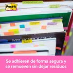 45850 - MINIBANDERITAS  99X4 3CM 5 COLORES SURTIDOS 100HJS